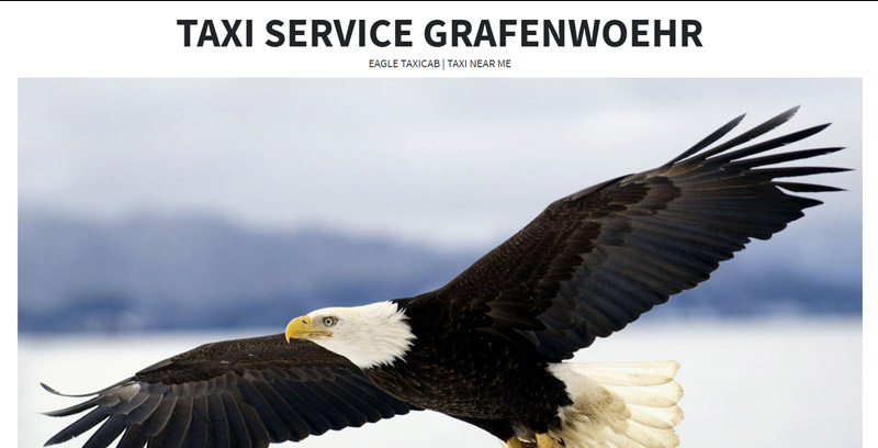 Homepage von Eagle Taxicab in Grafenwöhr