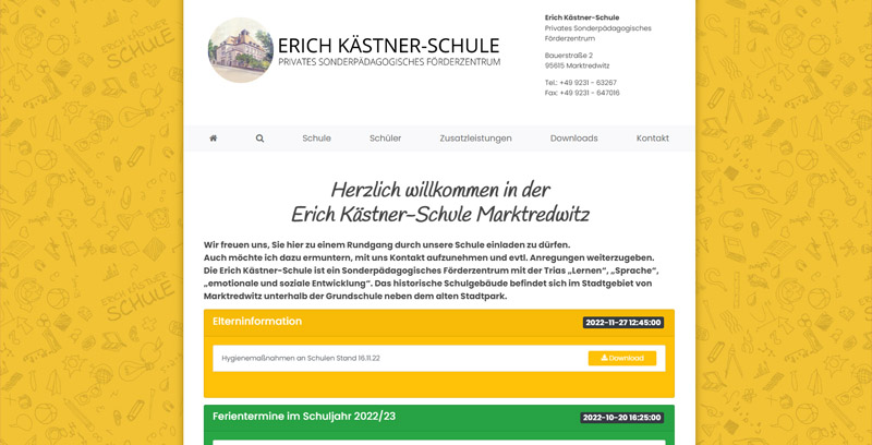 Homepage der Erich Kästner-Schule